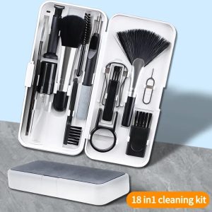Kit de limpieza 18 en 1 para accesorios de ordenador y móvil