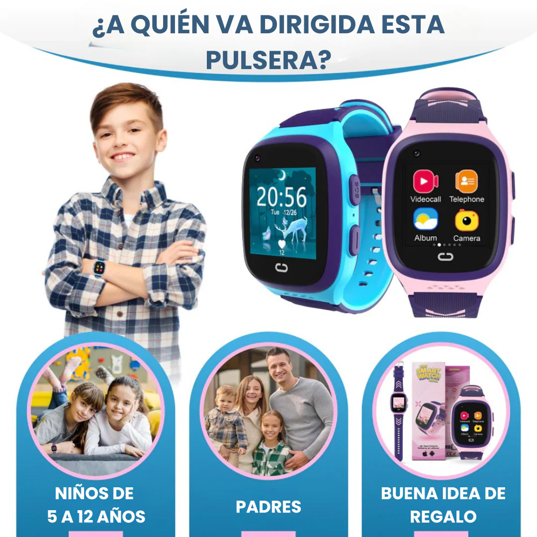 DescuentosMax™ | Smartwatch Infantil con Localizador GPS y Función SOS - Imagen 6