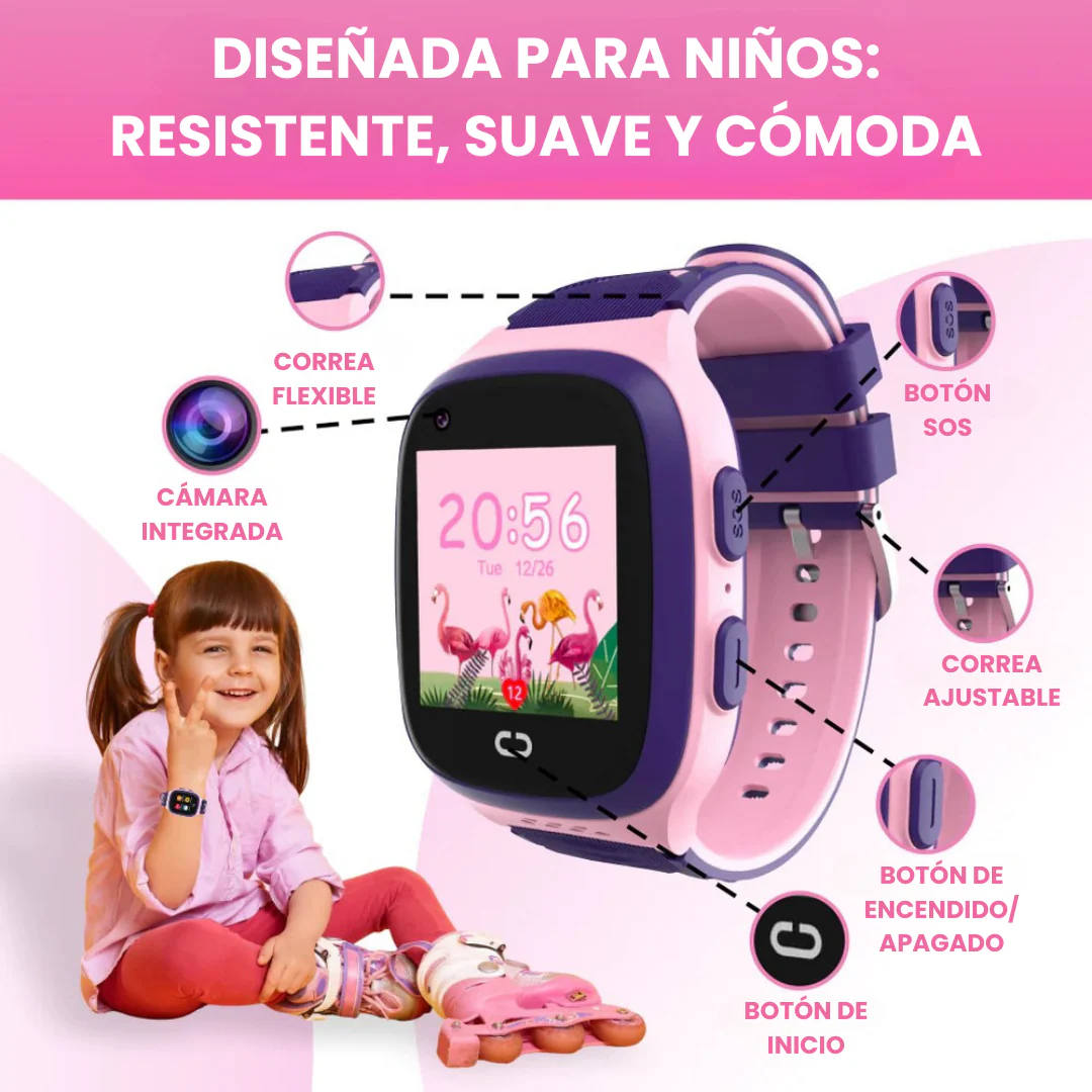 DescuentosMax™ | Smartwatch Infantil con Localizador GPS y Función SOS - Imagen 7