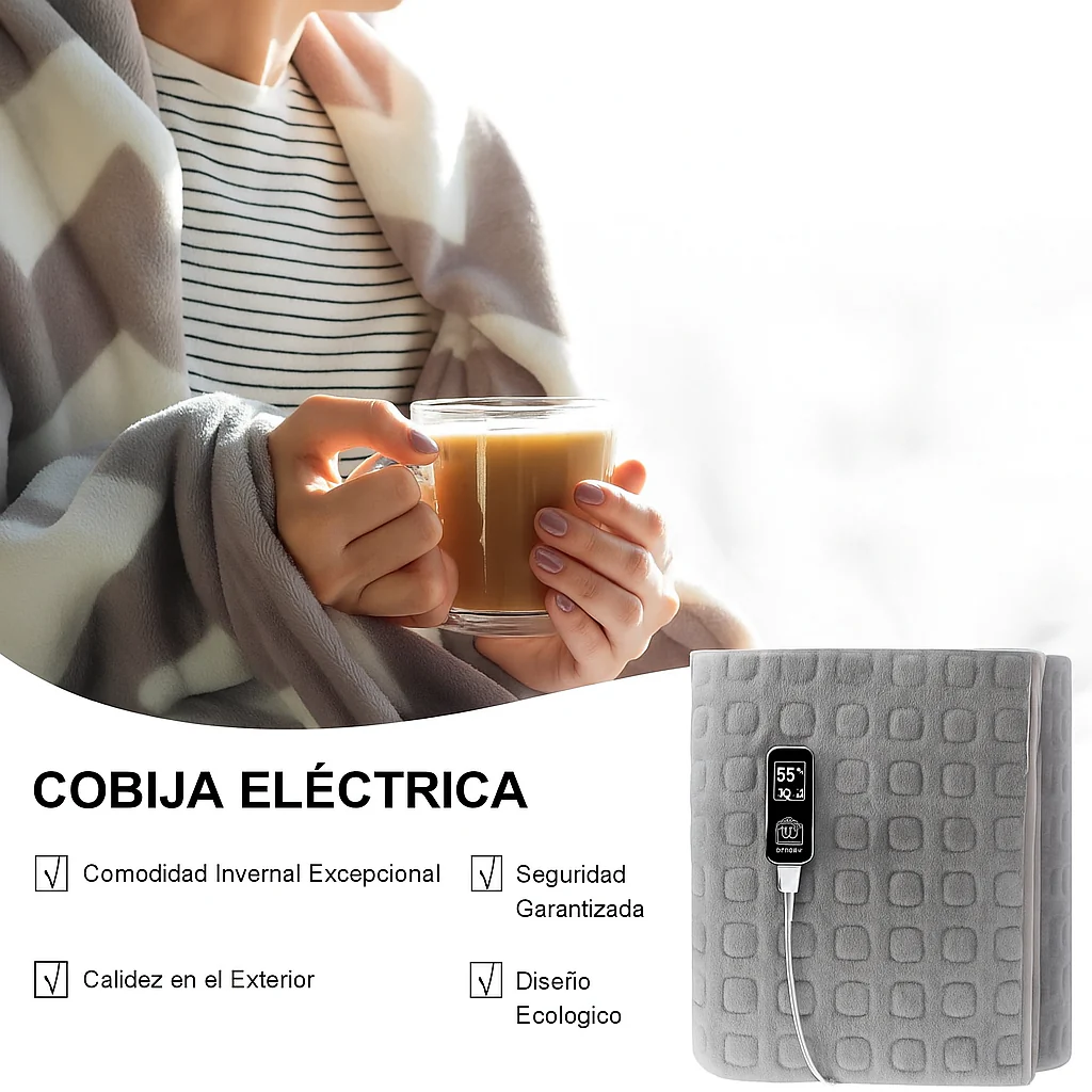 Manta Eléctrica ComfortHeat Ultracálida 220V Invierno - Imagen 6