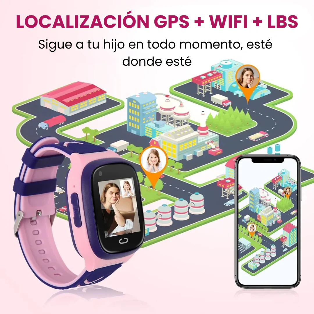 DescuentosMax™ | Smartwatch Infantil con Localizador GPS y Función SOS - Imagen 3