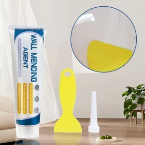 Kit de reparación eficiente de paneles de yeso con raspador