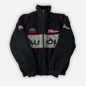 Chaqueta de carreras Audi Vintage Racing – Unisex – Retro