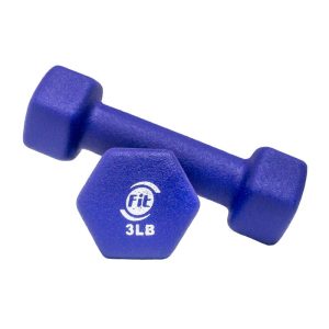 Mancuerna Ha Neopreno Hexagonal  3Lb