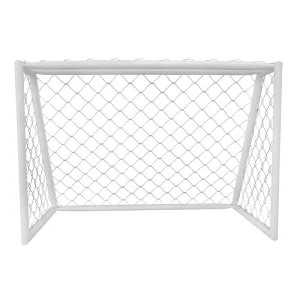 Arco Fútbol Metálico Malla Metálica Par