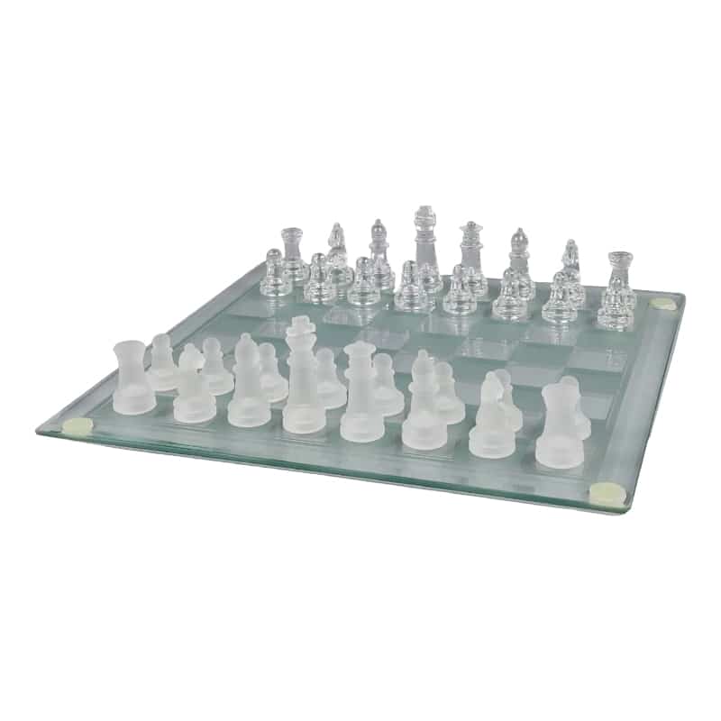Ajedrez Glass 35x35 cm - Imagen 2