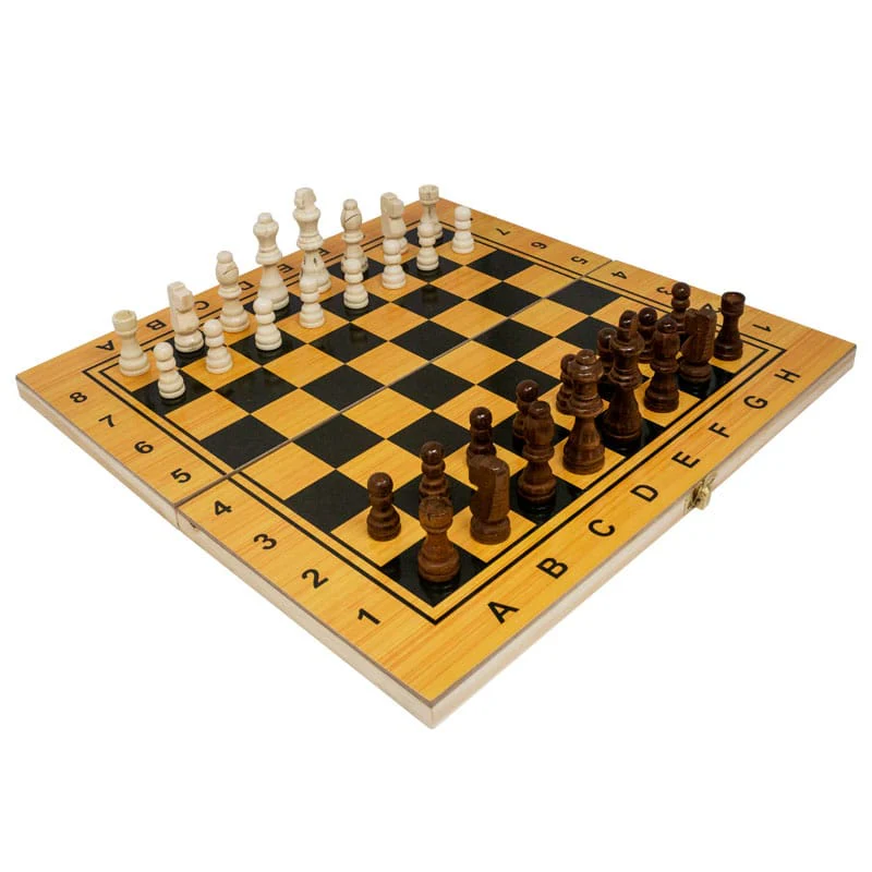 Ajedrez Madera Wonder 39x39 cm HSP-3025 - Imagen 2