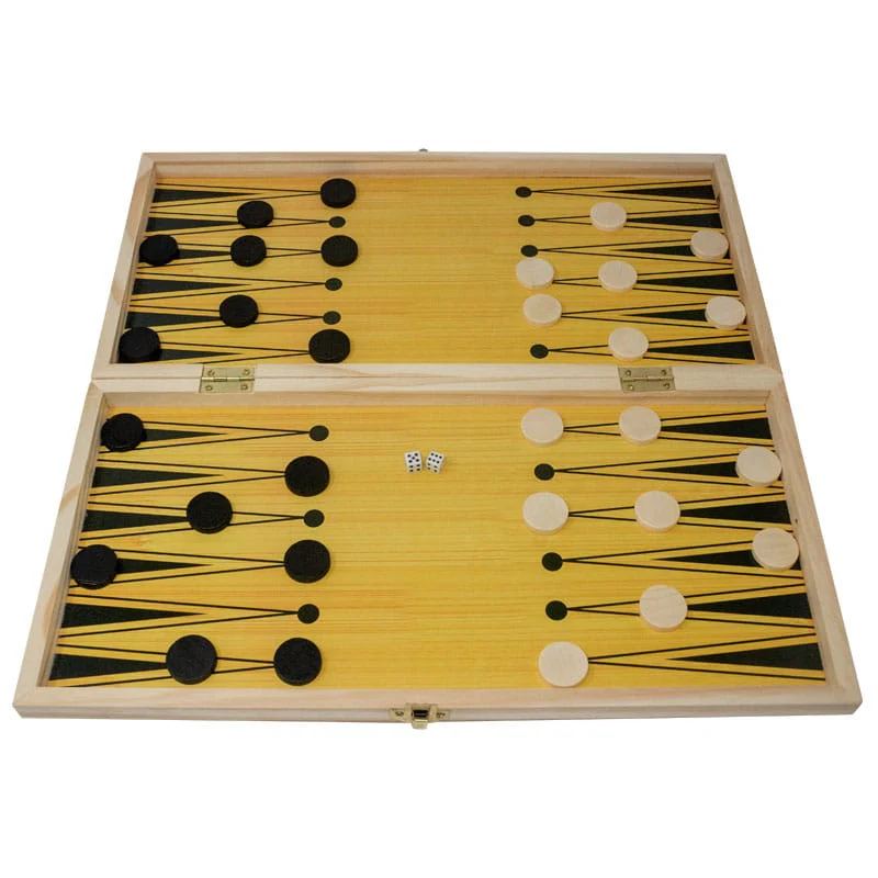 Ajedrez Madera Wonder 39x39 cm HSP-3025 - Imagen 4