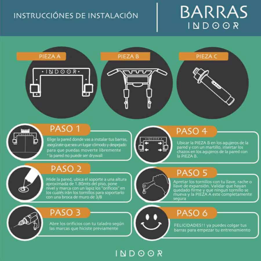 Soporte Fondos Dominadas Abdomen Aéreo Indoor - Imagen 7