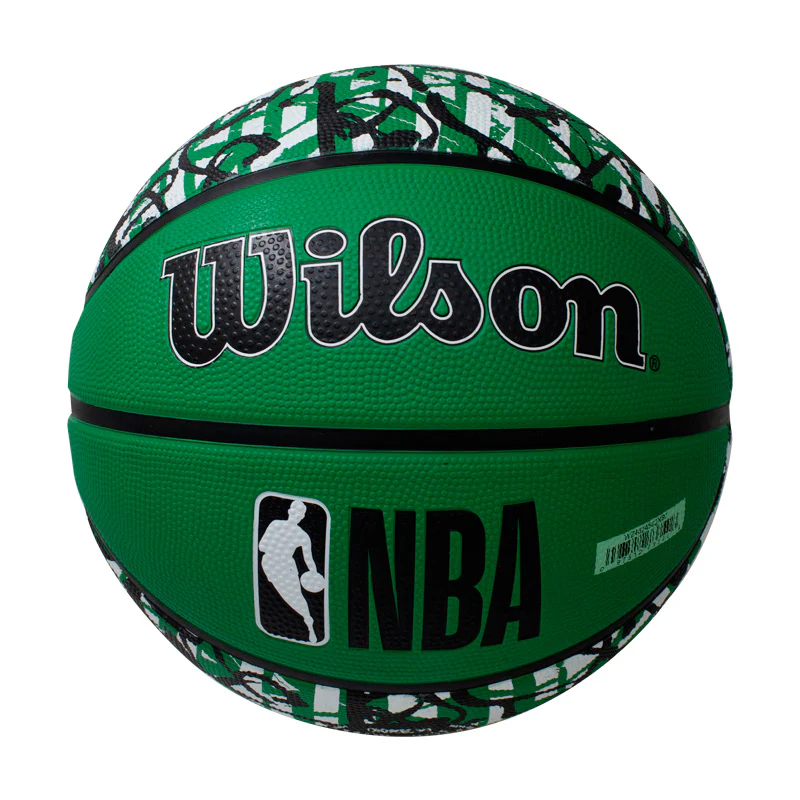 Balón Baloncesto Wilson NBA GRAFITI BOSTON CELTICS N7 - Imagen 2