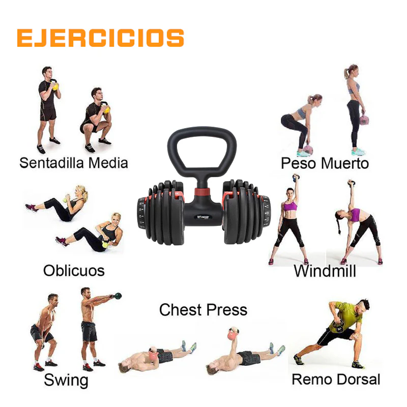 Barra Mancuerna Rusa Wonder GSP-3286 - Imagen 6