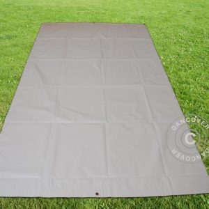 Plane, Bodenplane 1,7x2,7m PVC, Grau