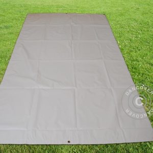 Plane, Bodenplane 2,6x3,1m PVC, Grau