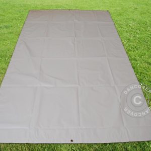 Plane, Bodenplane 2,6x6,1m PVC, Grau