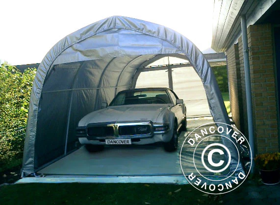 Plane, Bodenplane 2,8x5,2m PVC, Grau - Imagen 5