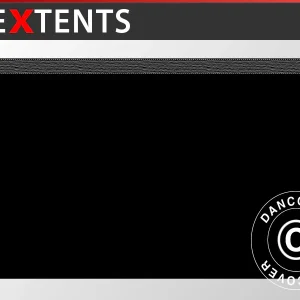 Standard-Seitenwand für FleXtents, 3m, Schwarz