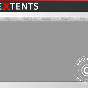 Standard-Seitenwand für FleXtents, 3m, Grau