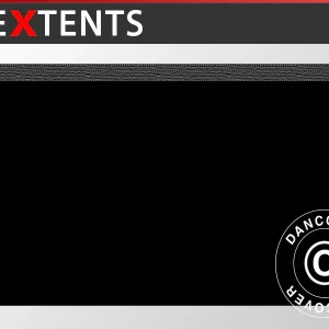 Standard-Seitenwand für FleXtents 2x2m, 2m, Schwarz