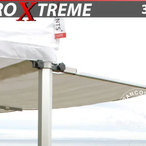 FleXtents Xtreme 50 3m Überhang, Weiß mit Konnektoren