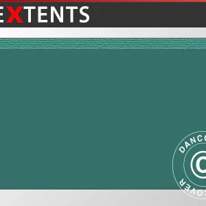 Standard-Seitenwand für FleXtents, 4m, Grün