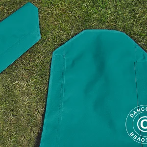 Dachrinne 8m, Grün, für FleXtents