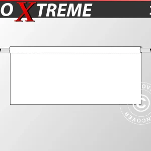 Halbe Seitenwand für FleXtents PRO Xtreme, 3m, Weiß