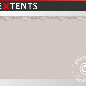 Standard-Seitenwand für FleXtents, 4m, Latte
