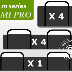 Tragetaschenpaket, Partyzelt 8m-Serie SEMI PRO