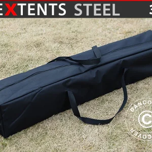 Tragetasche, FleXtents Steel 3x6m, Schwarz