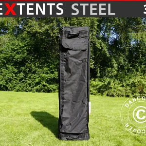 Tragetasche mit Rädern, FleXtents® Steel 3x3m, schwarz