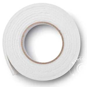 Schaumstoffband für Foliengewächshäuser, 20m, Weiß