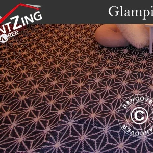 Zeltmatte für 4x6m TentZing® Glampingzelt, 2 Stk., Blau/Weiß