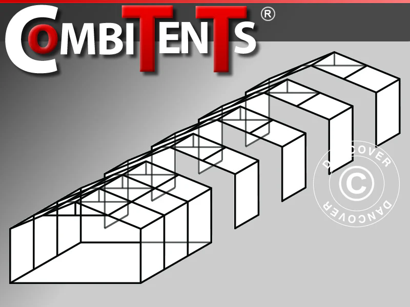 2m Erweiterung für das CombiTents® SEMI PRO (7m Serie) - Imagen 3
