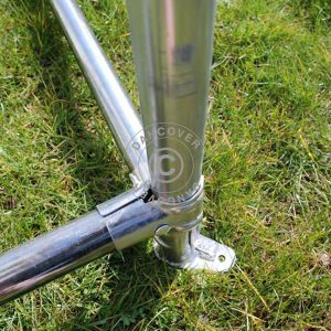 Grundrahmen für ein Partyzelt von 5x10m PLUS PE 700 / Original PVC 900