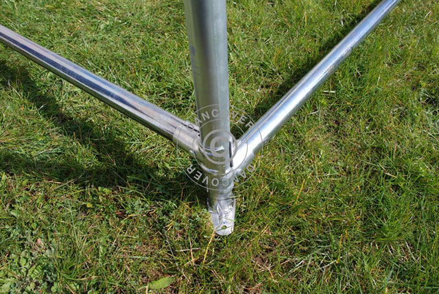 Grundrahmen für ein Partyzelt von 5x12m PLUS PE 700 / Original PVC 900 - Imagen 4