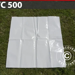 Ersatz-PVC für Partyzelte, 500g/m², 1x1m, weiß