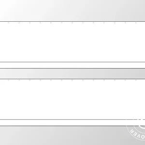 Seitenwände ohne Fenster für Partyzelt PLUS 12m, 2 St, weiß