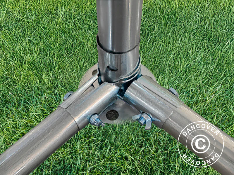 Grundrahmen für 6x6m Partyzelt Basic PVC 700 - Imagen 2