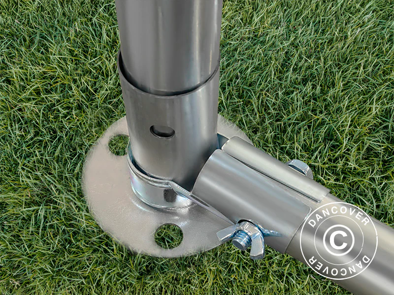 Grundrahmen für 6x6m Partyzelt Basic PVC 700 - Imagen 3