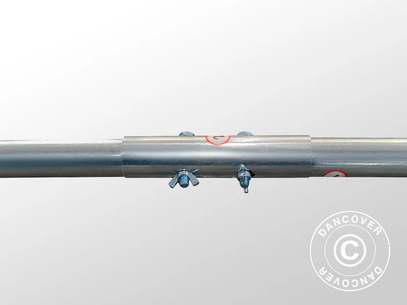 Grundrahmen für 6x8m Partyzelt Basic PVC 700 - Imagen 6