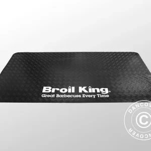 Grill Mat f/BBQ Grill 91x182x0,3cm Black
