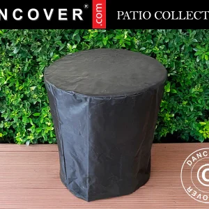 Abdeckung für Feuerstelle, Ø74,5x80cm, Schwarz