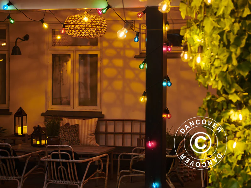 LED Lichterkette Ergänzungsset, Tobias, 4,5m, Mehrfarbige - Imagen 3