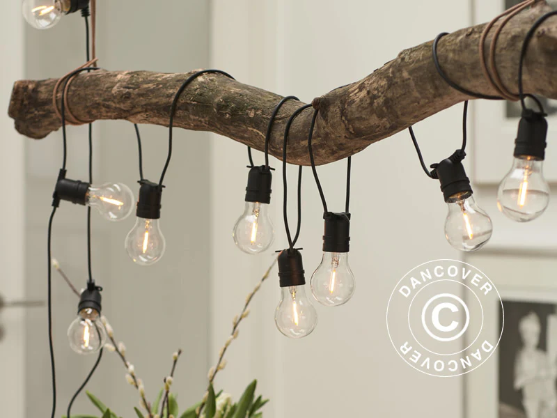 LED fairy lights start set, Tobias, 4.5 m, Clear - Imagen 3