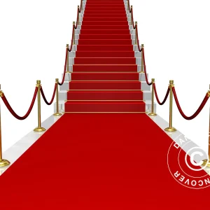 Roter Teppich, 1,25x8m, 400g