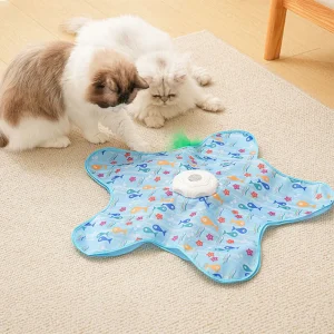 Juguete interactivo auto-recargable para gatos