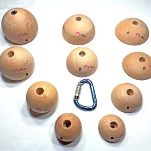 Bola con plano 12 tamaños diferentes