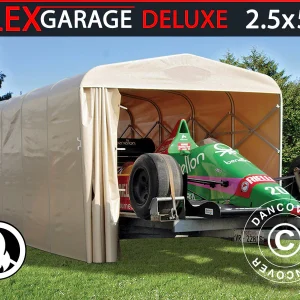 Faltgarage Tunnel (Auto), 2,5x5,15x2,15m, beige