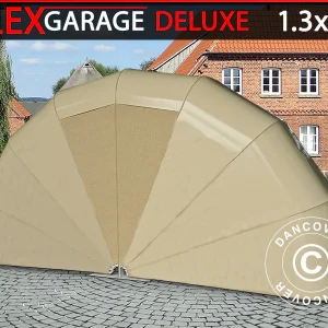 Faltgarage (Motorrad), 1,3x3,2x1,6m, beige
