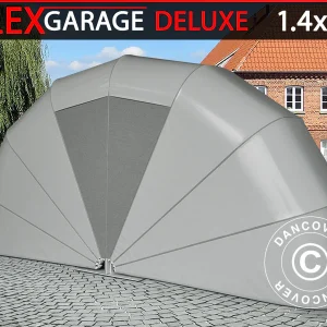 Faltgarage (Motorrad), 1,4x3,6x1,8m, grau